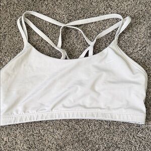 Nike Light Gray Sports Bra